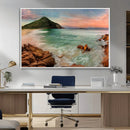 Coastal Landscape Wall Art Canvas Print – Rocky Shore and by MyGreatCanvas | Canvas Wall Art Prints | Photo Prints & Wall Decor