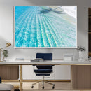 Tropical Ocean Beach Wall Art Canvas Print – Aerial Coastal by MyGreatCanvas | Canvas Wall Art Prints | Photo Prints & Wall Decor