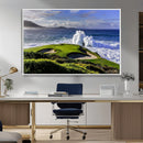 Ocean Waves Crashing Wall Art Canvas Print – Dramatic Rocky by MyGreatCanvas | Canvas Wall Art Prints | Photo Prints & Wall Decor