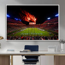 Jordan-Hare Football Stadium Wall Art Canvas Print, Football by MyGreatCanvas | Canvas Wall Art Prints | Photo Prints & Wall Decor