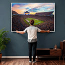 Jordan-Hare Stadium Wall Art Canvas Print, Football Stadium