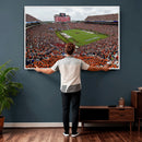 Jordan-Hare Stadium Wall Art Canvas Print, College Sports