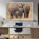 Wild Elephant Wall Art Canvas Print by MyGreatCanvas | Canvas Wall Art Prints | Photo Prints & Wall Decor
