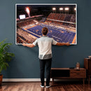 Boise State Stadium Large Wall Art Canvas Print for Living by MyGreatCanvas | Canvas Wall Art Prints | Photo Prints & Wall Decor