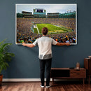 Green Bay Packers Stadium Wall Art Canvas Print, Lambeau by MyGreatCanvas | Canvas Wall Art Prints | Photo Prints & Wall Decor