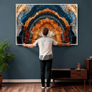 Abstract Wood Grain Canvas Print, Tree Ring Pattern Wall by MyGreatCanvas | Canvas Wall Art Prints | Photo Prints & Wall Decor