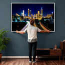 Atlanta Skyline Wall Art Canvas Print, Atlanta Downtown by MyGreatCanvas | Canvas Wall Art Prints | Photo Prints & Wall Decor