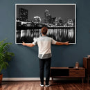 Austin Skyline Wall Art Canvas Print, Austin Downtown Night by MyGreatCanvas | Canvas Wall Art Prints | Photo Prints & Wall Decor