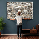 Texas Longhorn Cow Farmhouse Animals Wall Art Canvas Print - by MyGreatCanvas | Canvas Wall Art Prints | Photo Prints & Wall Decor