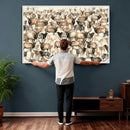 American Elk Wall Art Canvas Print - Abstract Deer Animal by MyGreatCanvas | Canvas Wall Art Prints | Photo Prints & Wall Decor