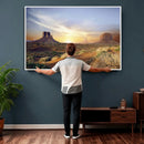 Monument Valley Desert Wall Art Canvas Print, Southwest by MyGreatCanvas | Canvas Wall Art Prints | Photo Prints & Wall Decor