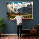 Yosemite Valley River Wall Art Canvas Print by MyGreatCanvas | Canvas Wall Art Prints | Photo Prints & Wall Decor