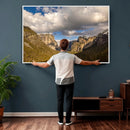 Yosemite Valley River Landscape Wall Art Canvas Print, by MyGreatCanvas | Canvas Wall Art Prints | Photo Prints & Wall Decor