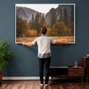 Yosemite Valley Autumn Forest Landscape Wall Art Canvas by MyGreatCanvas | Canvas Wall Art Prints | Photo Prints & Wall Decor
