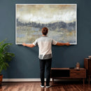 Abstract Neutral Landscape Painting Wall Art by MyGreatCanvas | Canvas Wall Art Prints | Photo Prints & Wall Decor