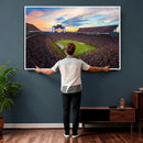 Auburn Stadium Sunset Wall Art Canvas Print, Jordan Hare by MyGreatCanvas | Canvas Wall Art Prints | Photo Prints & Wall Decor