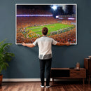 Clemson Football Stadium Wall Art Canvas Print, College by MyGreatCanvas | Canvas Wall Art Prints | Photo Prints & Wall Decor