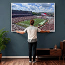Georgia Bulldogs Stadium Wall Art Canvas Print, Sanford by MyGreatCanvas | Canvas Wall Art Prints | Photo Prints & Wall Decor