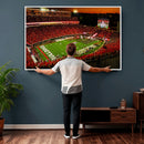 Georgia Bulldogs Stadium Wall Art Canvas Print, Sanford by MyGreatCanvas | Canvas Wall Art Prints | Photo Prints & Wall Decor