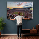 Donald W. Reynolds Razorback Stadium Wall Art Canvas Print –