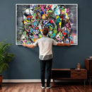 Abstract Graffiti Collage Street Art Wall Art Canvas Print by MyGreatCanvas | Canvas Wall Art Prints | Photo Prints & Wall Decor