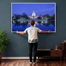 Washington White House Skyline Wall Art Canvas Print – by MyGreatCanvas | Canvas Wall Art Prints | Photo Prints & Wall Decor