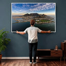 Cape Town Wall Art Canvas Print – Table Mountain Coastal by MyGreatCanvas | Canvas Wall Art Prints | Photo Prints & Wall Decor