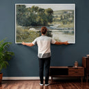 Streamside by Edward Mitchell Bannister Wall Art Canvas by MyGreatCanvas | Canvas Wall Art Prints | Photo Prints & Wall Decor