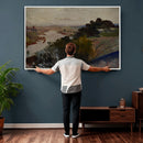 Jacek Malczewski - Landscape at the Vistula Wall Art Canvas by MyGreatCanvas | Canvas Wall Art Prints | Photo Prints & Wall Decor