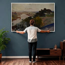 acek Malczewski Landscape at the Vistula Wall Art Canvas by MyGreatCanvas | Canvas Wall Art Prints | Photo Prints & Wall Decor