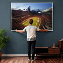Chicago Bears Soldier Field Canvas Wall Art, NFL Stadium Panorama Print, Football Arena Photography for Sports Fans by MyGreatCanvas | Canvas Wall Art Prints | Photo Prints & Wall Decor