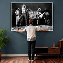 Led Zeppelin Live Concert Canvas Wall Art, Classic Rock Band Photography Print, Vintage Music Stage Performance Artwork by MyGreatCanvas | Canvas Wall Art Prints | Photo Prints & Wall Decor