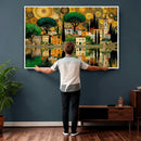 Gustav Klimt Golden Cityscape Wall Art Canvas Print, by MyGreatCanvas | Canvas Wall Art Prints | Photo Prints & Wall Decor