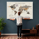 World Map Wall Art Print