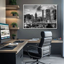 Black and White Atlanta Wall Art Canvas Print by MyGreatCanvas | Canvas Wall Art Prints | Photo Prints & Wall Decor