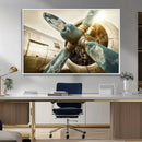 Vintage Airplane Canvas Print by MyGreatCanvas | Canvas Wall Art Prints | Photo Prints & Wall Decor