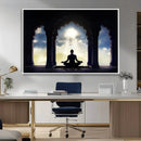 Women and Yoga Wall Art Canvas Print
