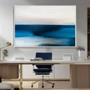 Dark Blue Abstract Wall Art Canvas Print by MyGreatCanvas | Canvas Wall Art Prints | Photo Prints & Wall Decor