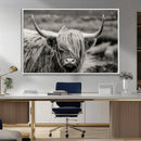 Cow Focus Canvas Wall Art Print by MyGreatCanvas | Canvas Wall Art Prints | Photo Prints & Wall Decor