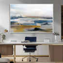 Abstract Landscape Wall Art Canvas | 3 Panel Modern Blue, by MyGreatCanvas | Canvas Wall Art Prints | Photo Prints & Wall Decor
