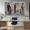 African American Wall Art – Elegant African Women Canvas