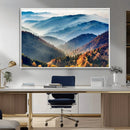 Mountains Forest Autumn Wall Art Canvas Print by MyGreatCanvas | Canvas Wall Art Prints | Photo Prints & Wall Decor
