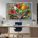 Spoonful of Spices Cooking Wall Art Canvas Print - Vibrant by MyGreatCanvas | Canvas Wall Art Prints | Photo Prints & Wall Decor
