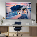 Santorini Island Wall Art Canvas Print by MyGreatCanvas | Canvas Wall Art Prints | Photo Prints & Wall Decor