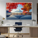 Mount Fuji Canvas Wall Art Japan Autumn Mountain Canvas