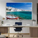 Santorini Wall Art Canvas Print