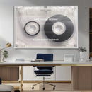 Vintage Cassette Tape Canvas Wall Art - Inspirational 'Life by MyGreatCanvas | Canvas Wall Art Prints | Photo Prints & Wall Decor