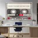 Music Cassette Iconic Wall Art Canvas Print by MyGreatCanvas | Canvas Wall Art Prints | Photo Prints & Wall Decor