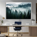 Captivating Misty Forest Wall Art Canvas, Premium Canvas by MyGreatCanvas | Canvas Wall Art Prints | Photo Prints & Wall Decor