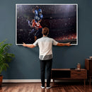 American Football Wall Art Canvas Print, Stadium Sport Wall